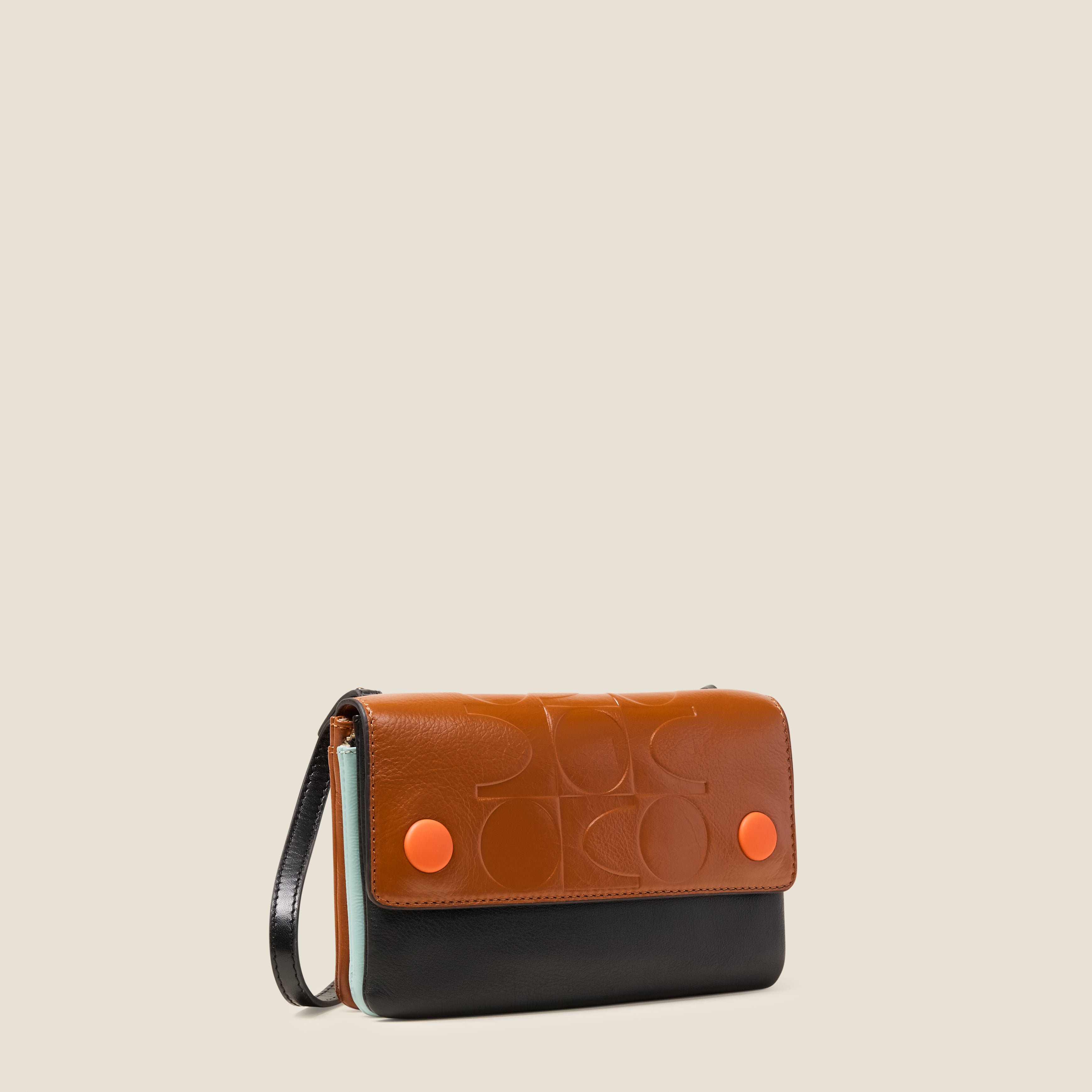 25AECLB908-9687_FlapFolioLeatherCrossbody-OKColourblockSienna2