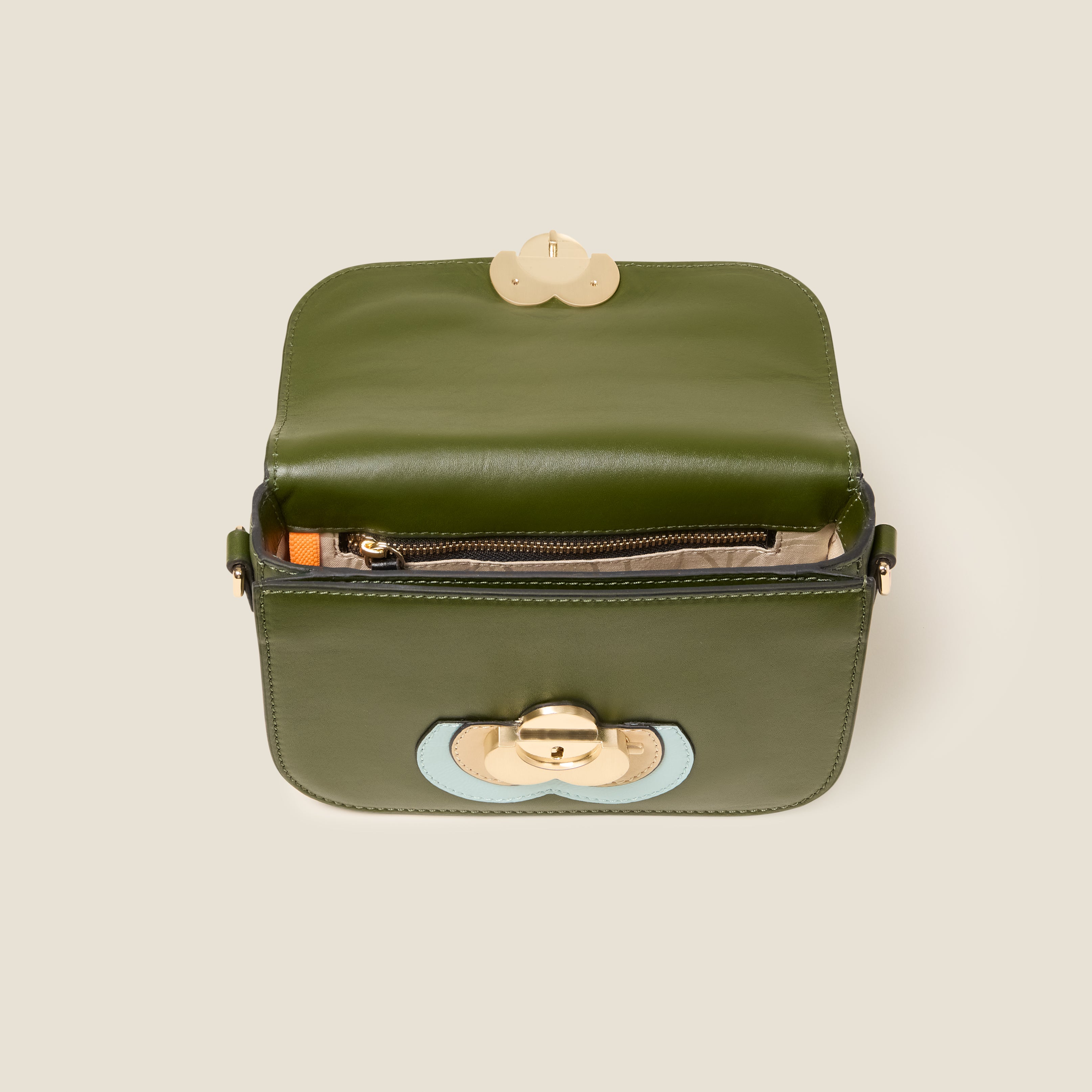 25AEFLA991-3070_MiniEclipseLeatherCrossbody-FlowerAppliqueForest4